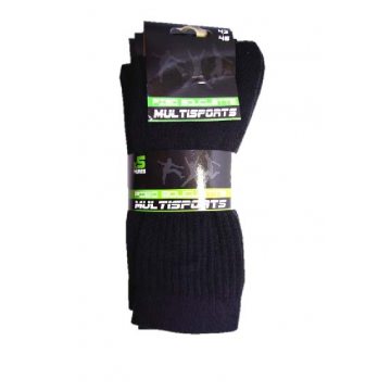 Lot de 3 paires de chaussettes Tennis Prenium noir