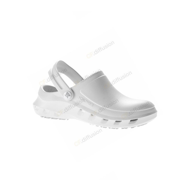 Sabot de travail ultra léger et confortable en EVA SRC - Nordways NFLY Blanc