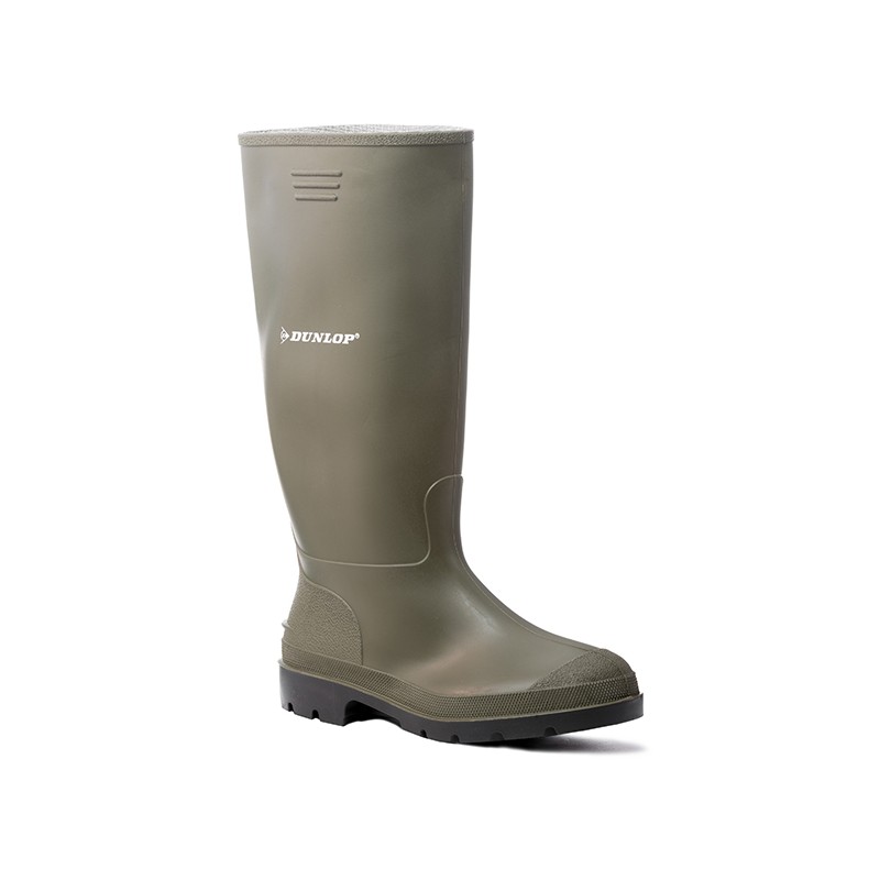 Bottes de sécurité sans coque imperméable COVERGUARD 9SELE Vert/Noir. Vu de profil