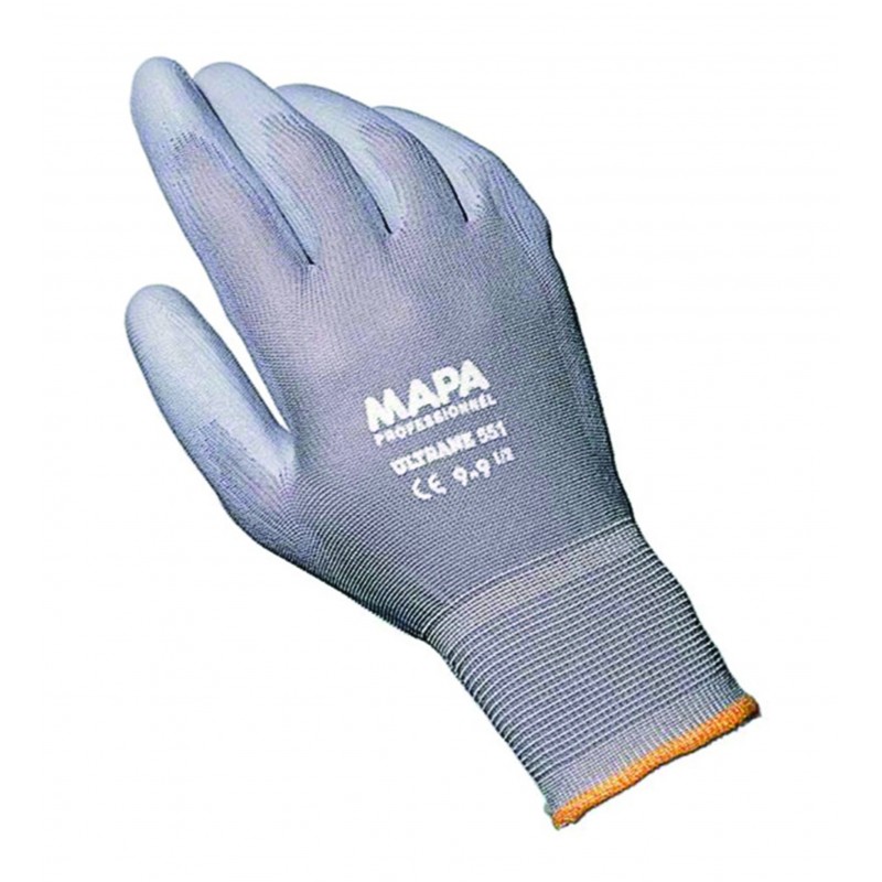 Gants de manutention en tricot sans couture MAPA - ULTRANE 551 Gris