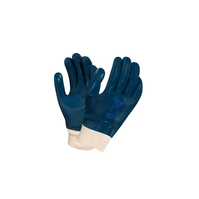 Gants Ansell HYCRON® enduction Nitrile totale manchette 32 cm  