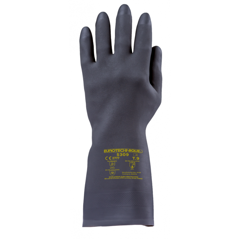 Gants NEOPRENE 5300  flocké Noir  