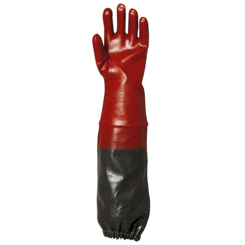 Gants PVC ACTIFRESH enduit Rouge - L/ 65 cm  