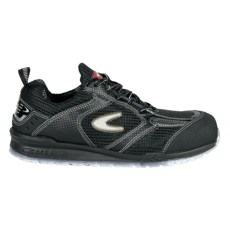 Chaussures de sécurité basses S1P SRC COFRA PETRI. Vu de côté