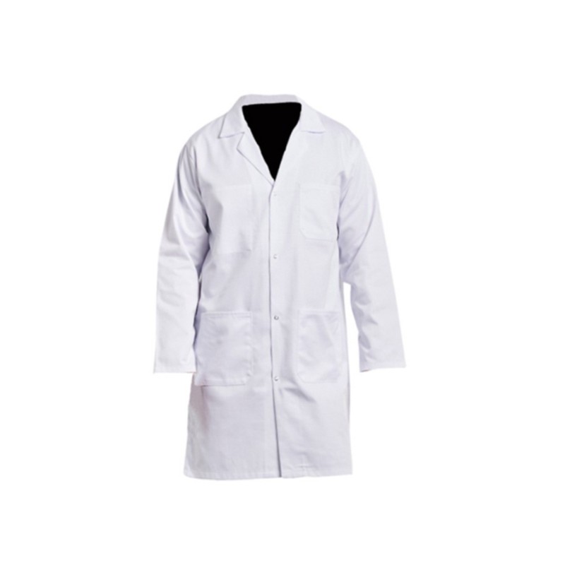 Blouse médicale Homme PBV 12B110 Blanc. Vu de face