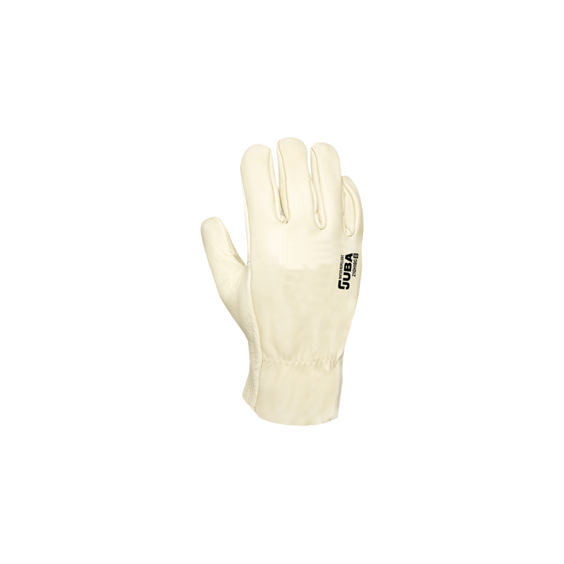 Gants en cuir fleur de bovin hydrofuge JUBA 210HIBG Beige