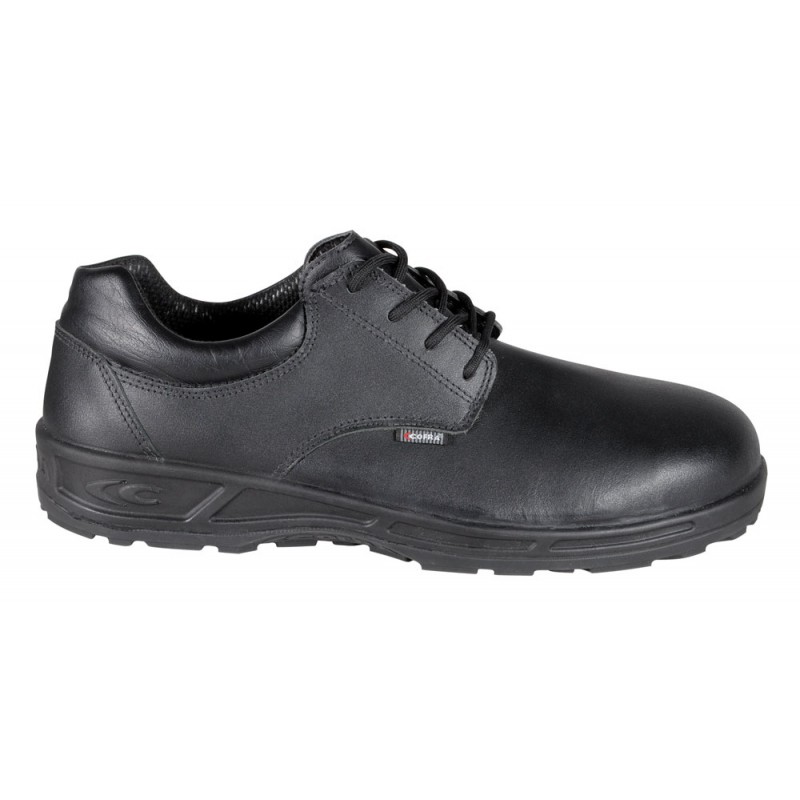 Chaussures sécurité basses  S3 SRC Cofra ICARO Noir. Vu de face
