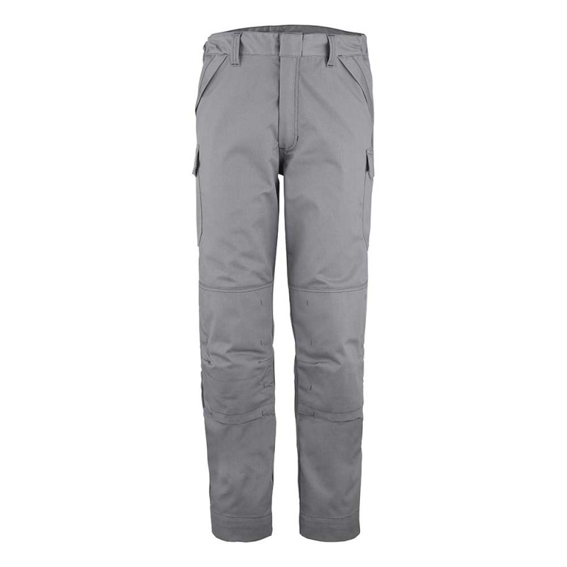 Pantalon ATEX Cepovett 9B958496 Gris. Vu de face