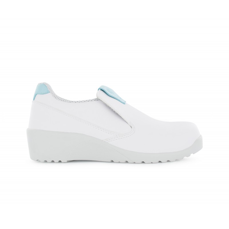 Chaussures de cuisine femme coqu es Nordways SOPHIE S2 SRC Blanc