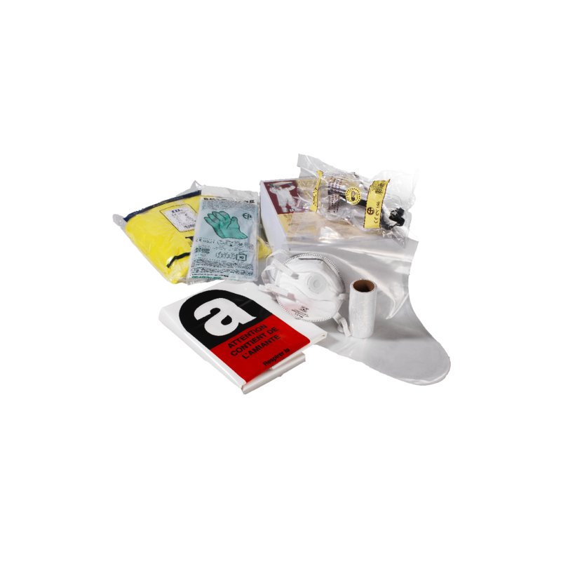 Kit amiante à usage unique pour travaux de courte durée COVERGUARD MO45700