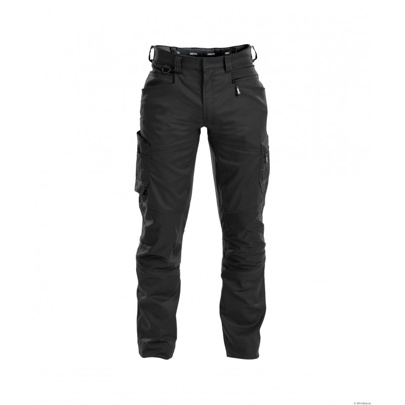 Pantalon Dassy HELIX coloris Noir. Vu de face