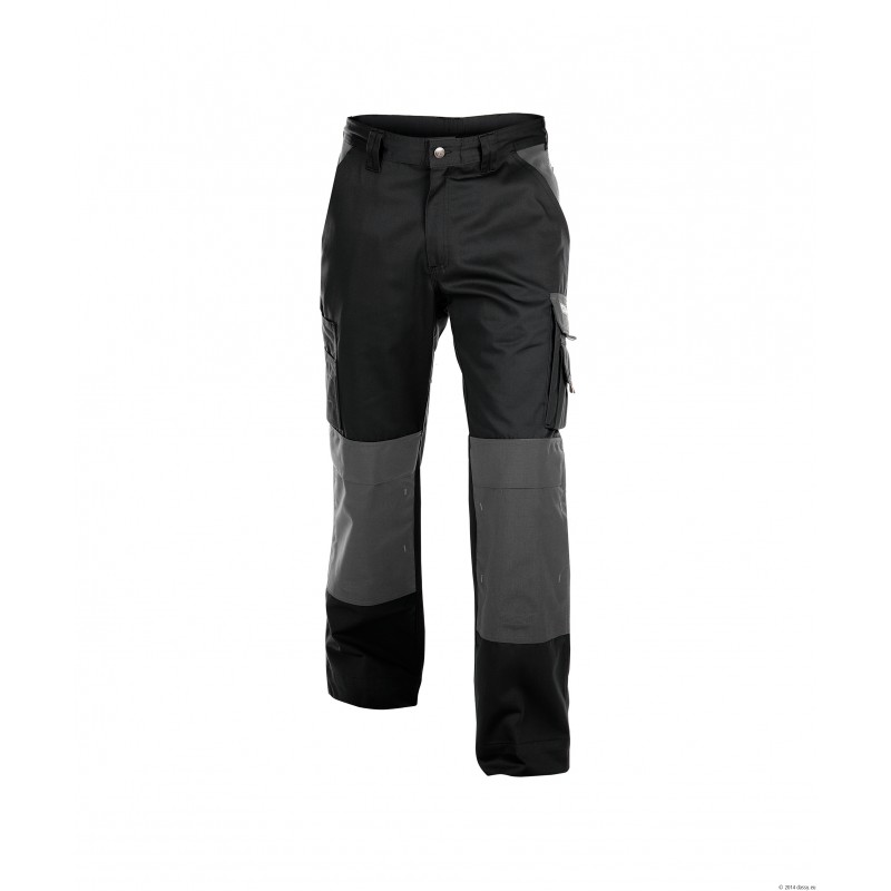 Pantalon de travail DASSY BOSTON 245 gr  coloris Noir  / Gris ciment