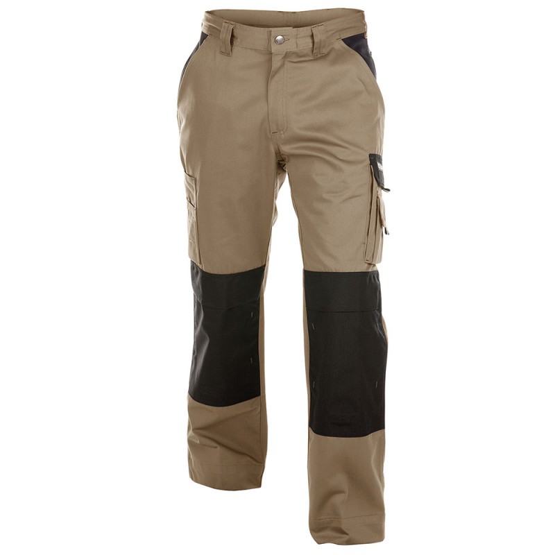 Pantalon de travail DASSY BOSTON Beige / Noir