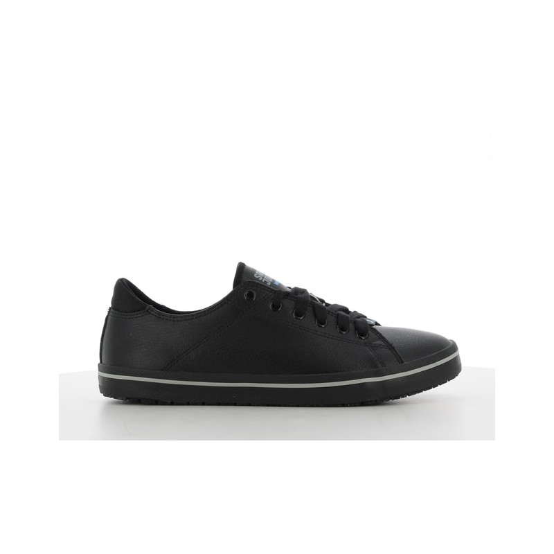 Baskets de travail homme en cuir pour hôpital ESD SRC - Safety Jogger CLARK Noir
