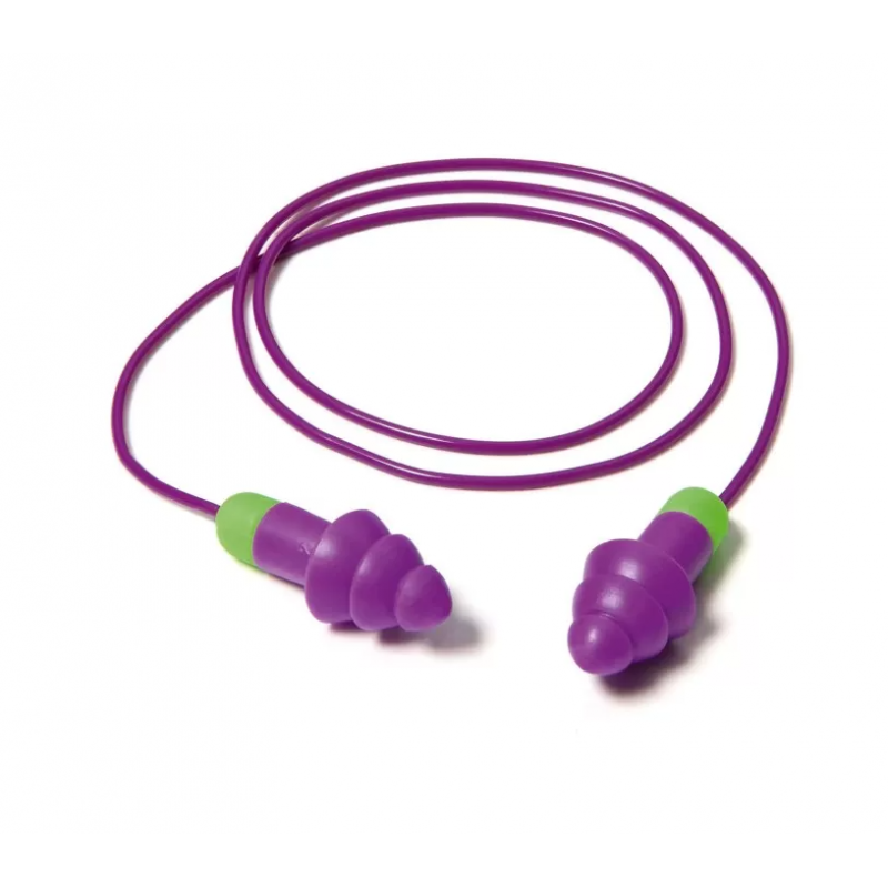 Bouchons anti-bruit SNR 30 - MOLDEX - Rockets Cord 6401