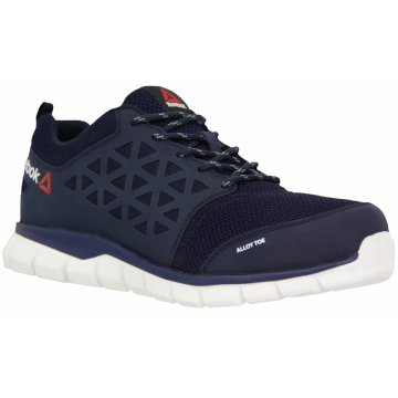 Basket de travail confortable et légère S1P SRC - Reebok - TRAILGRIP Bleu