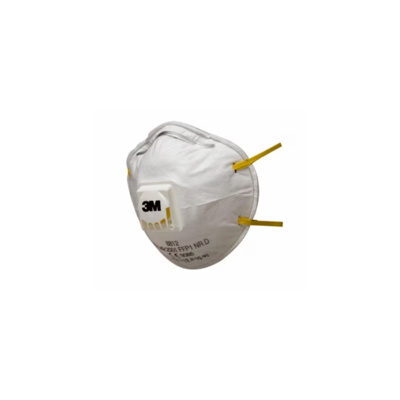 Masque coque 3M FFP1 NR D avec soupape Cool Flow™ - Boite de 10. Vu de profil