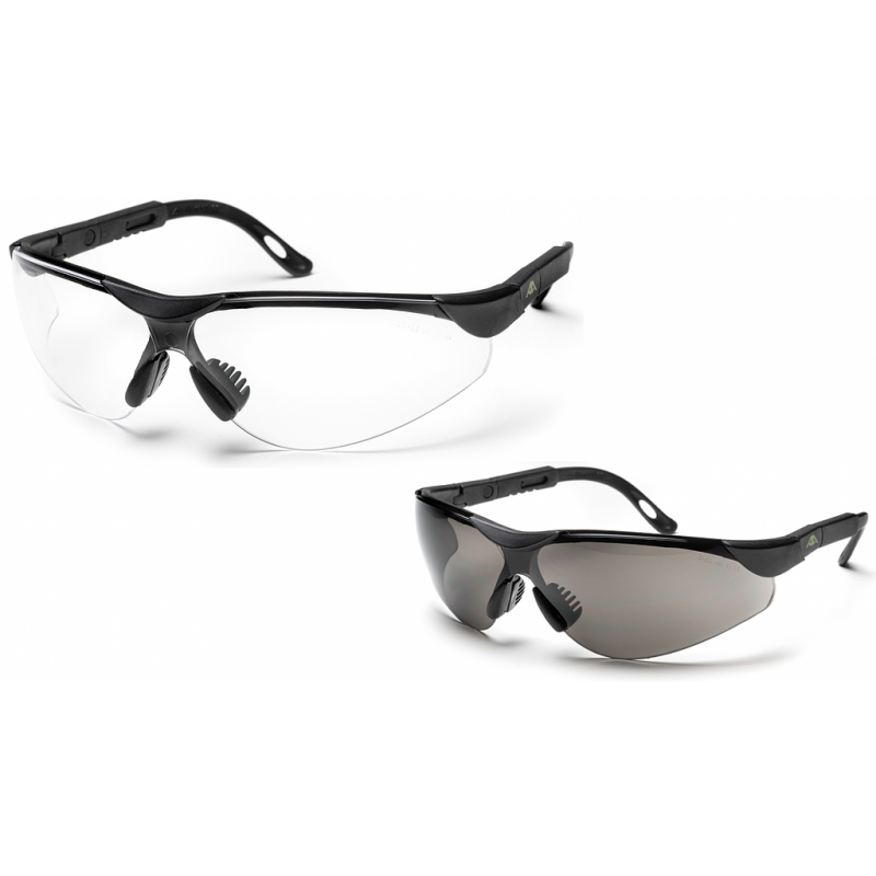 LUNETTES DE SÉCURITÉ A BRANCHES AJUSTABLES OCULAIRES ANTI-BUÉE TEINTÉES ASTRILUX
