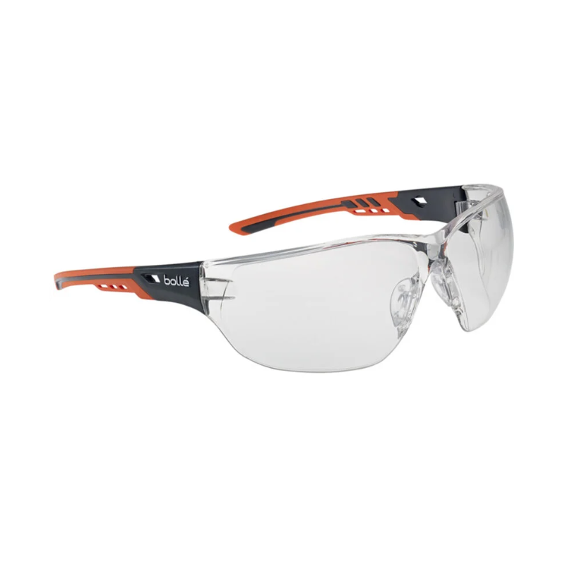 Lunette de protection spécial intérieur BOLLE SAFETY NESSPPSI. Vu de profil