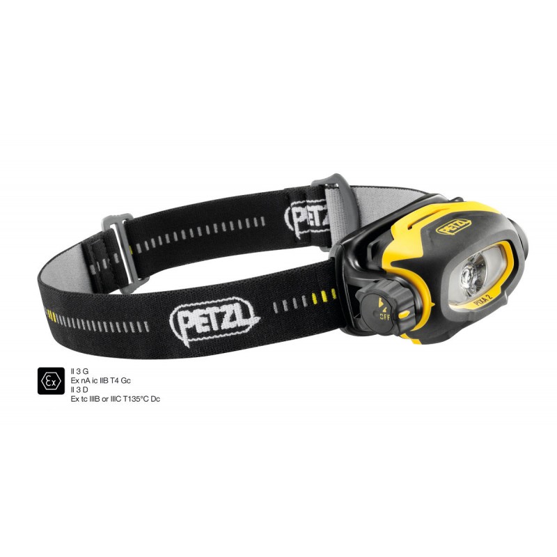 LAMPE FRONTALE PETZL PIXA 2 ATEX Zone 2