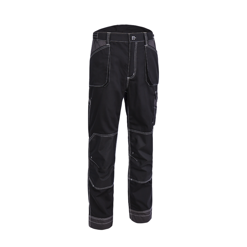 Pantalon de travail Coverguard 5ORP010 Noir. Vu de face