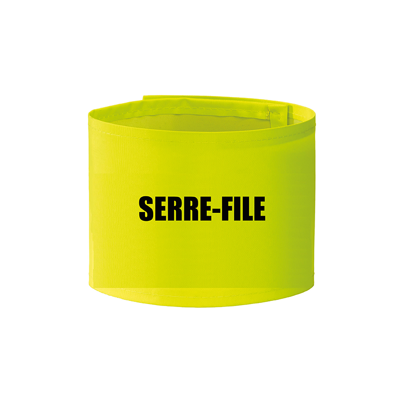 Brassard haute visibilité spécial SERRE FILE Jaune fluo
