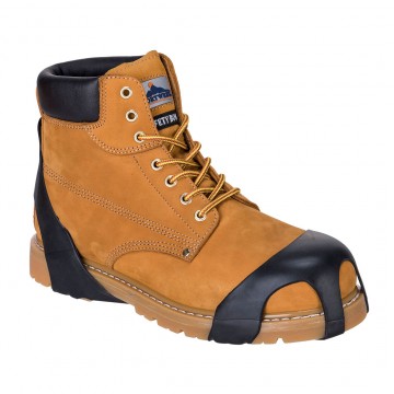 Crampons amovibles pour chaussures Portwest FC94 Noir. Vu de profil