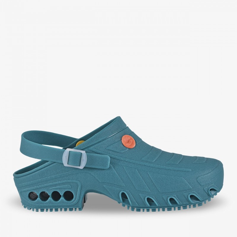 Sabot spécial bloc opératoire OXYCLOG Vert