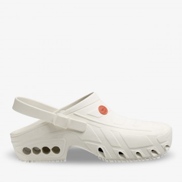Sabot spécial bloc opératoire OXYCLOG Blanc - Face