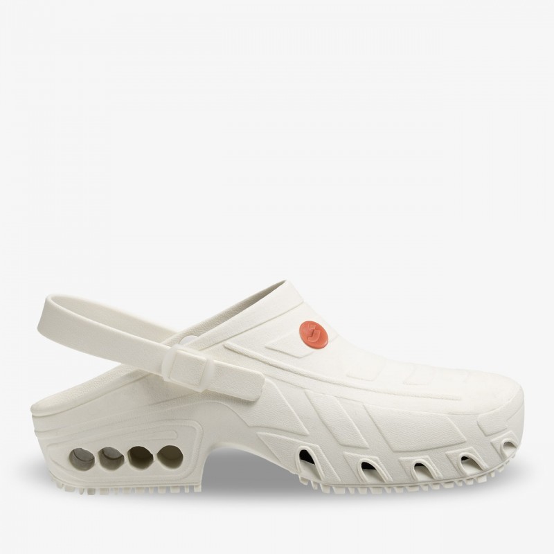 Sabot spécial bloc opératoire OXYCLOG Blanc - Face