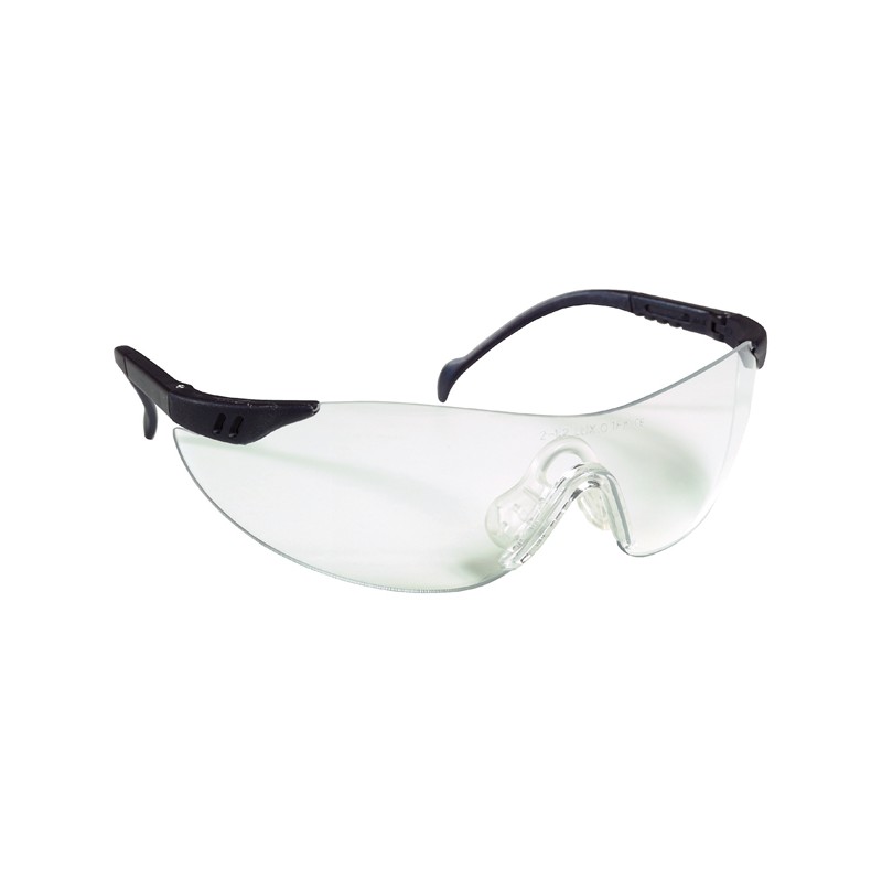 Lunettes de sécurité branches ajustables anti-rayures COVERGUARD MO60510 Noir