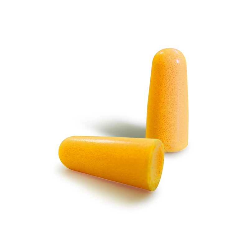 Bouchons antibruit en mousse de polyuréthane COVERGUARD MO30205 Orange