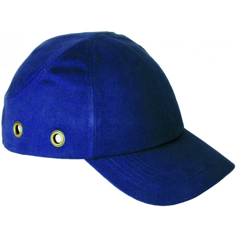 Casquette de sécurité anti-heurt COVERGUARD MO57300 Marine. Vu de profil