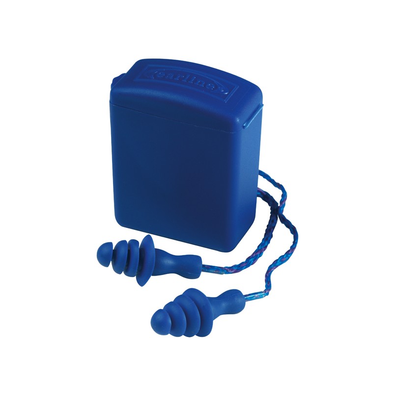Bouchons anti-bruit 26 dB avec acier réutilisable COVERGUARD MO30211 Incolore