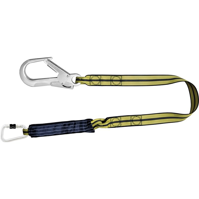 Longe en sangle antistatique avec absorbeur d'énergie KRATOS SAFETY - FA3030620 Jaune