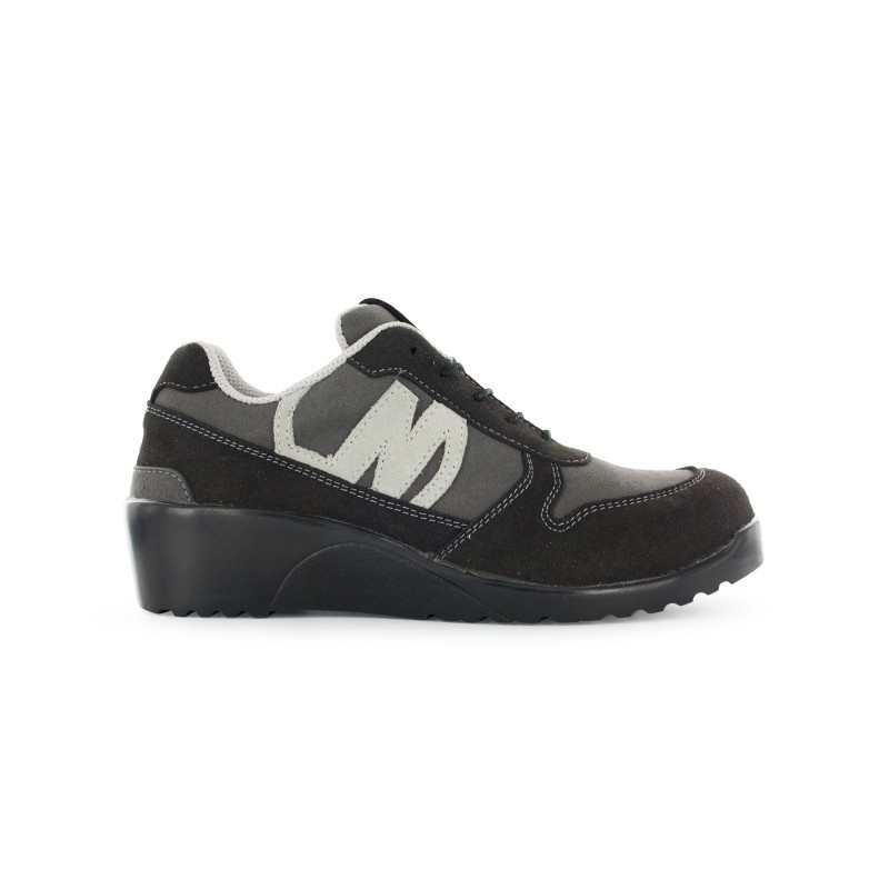 Chaussures de service femme S3 SRC Nordways - MANON Noir/Gris
