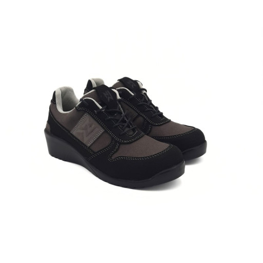 Chaussures de service femme S3 SRC Nordways - MANON Noir/Gris Chaussures de service femme S3 SRC Nordways - MANON Noir/Gris