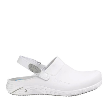 Sabot médical léger SRC ESD - Safety Jogger - DANY Blanc. Vu de côté