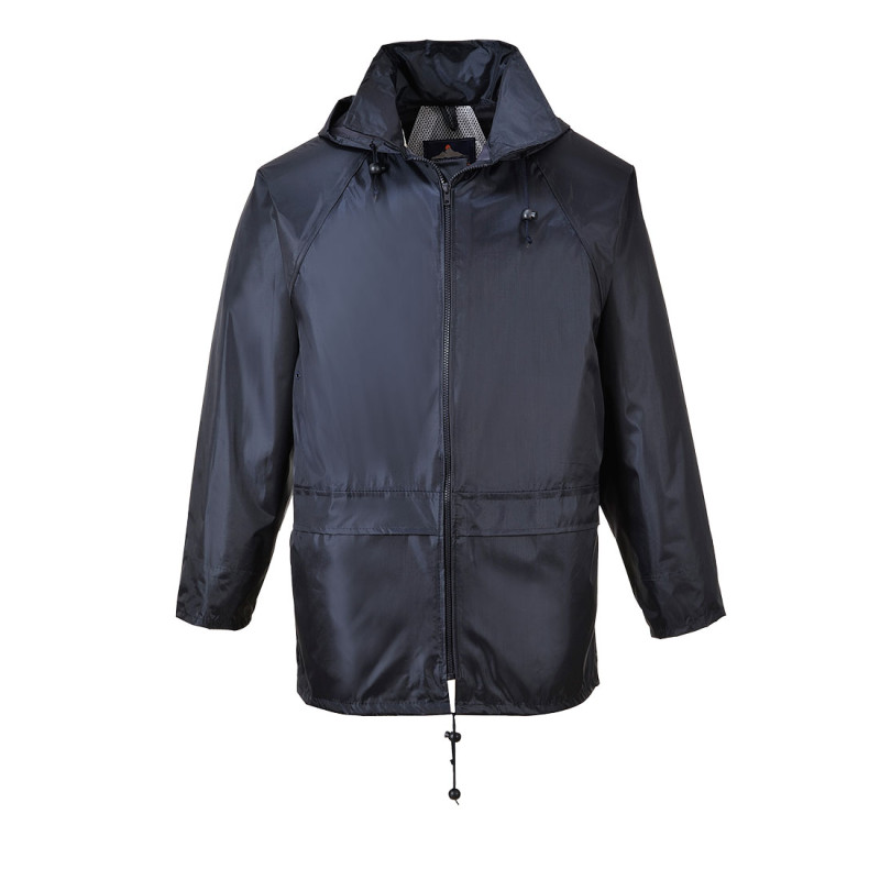 Veste de pluie imperméable PORTWEST - S440 Marine. Vu de face