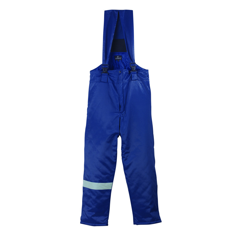 Pantalon grand froid jusqu'à -45°C avec serrage par brettelle COVERGUARD - MO57650 Marine. Vu de face