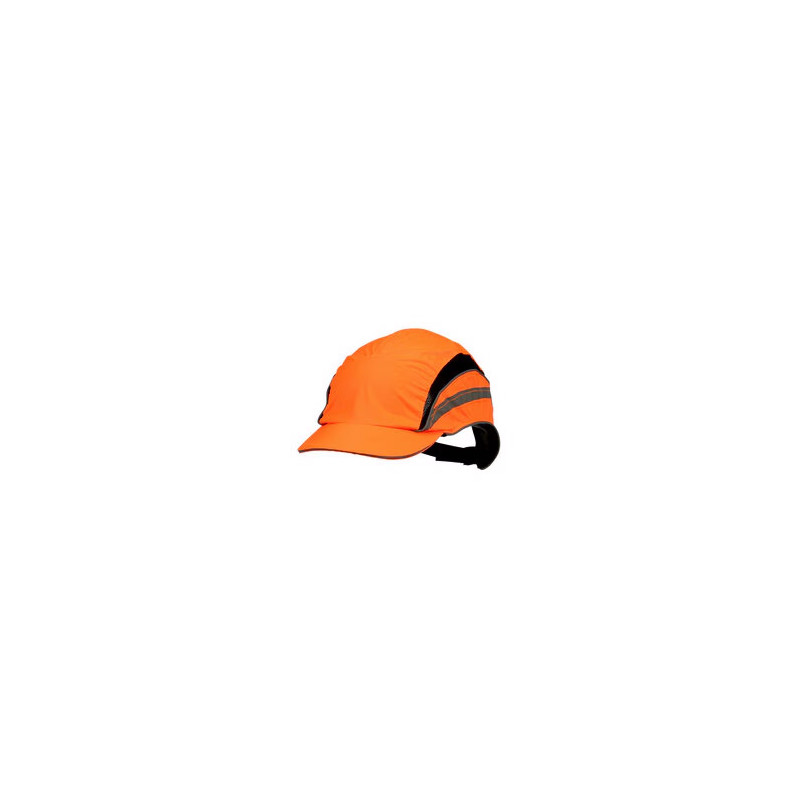 Casquette antiheurt avec visière de 5,5 cm 3M - 2021874 Orange fluo