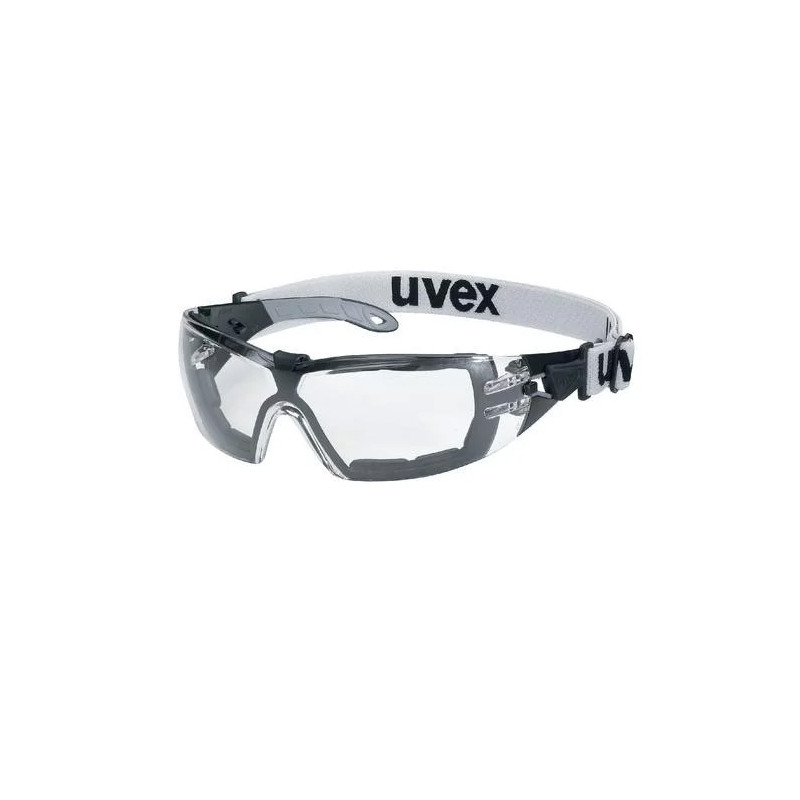 Lunettes de protection avec oculaire duo-sphérique UVEX 9192180 Gris/noir