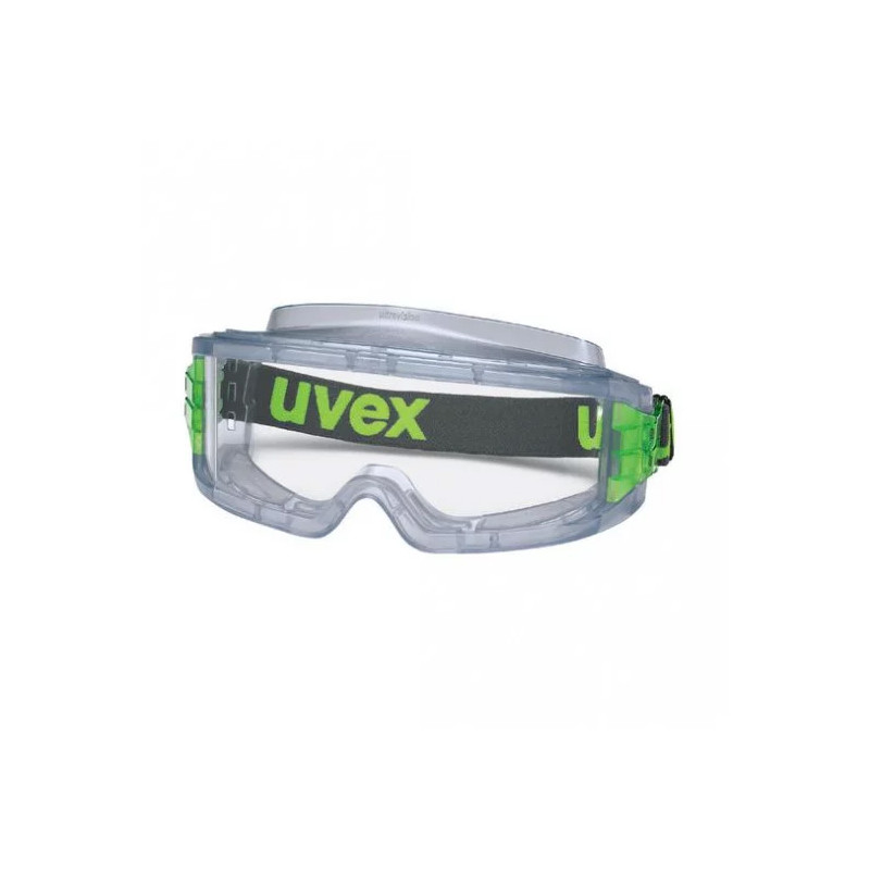 Lunettes-masque en PVC souple résistantes aux produits chimiques UVEX - 9301714 Gris