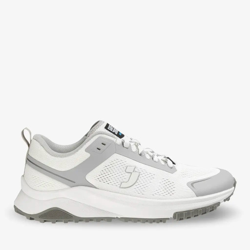 Chaussure de travail basse anti-glissement SRC SAFETY JOGGER - JUMADI Blanc. Vu de côté Chaussure de travail basse anti-glissement SRC SAFETY JOGGER - JUMADI Blanc. Vu de côté