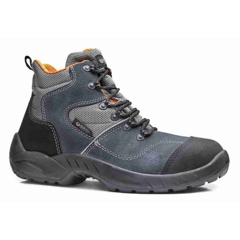 Chaussures de sécurité hautes S1P SRC BASE PROTECTION - DAMMTOR. Vu de face
