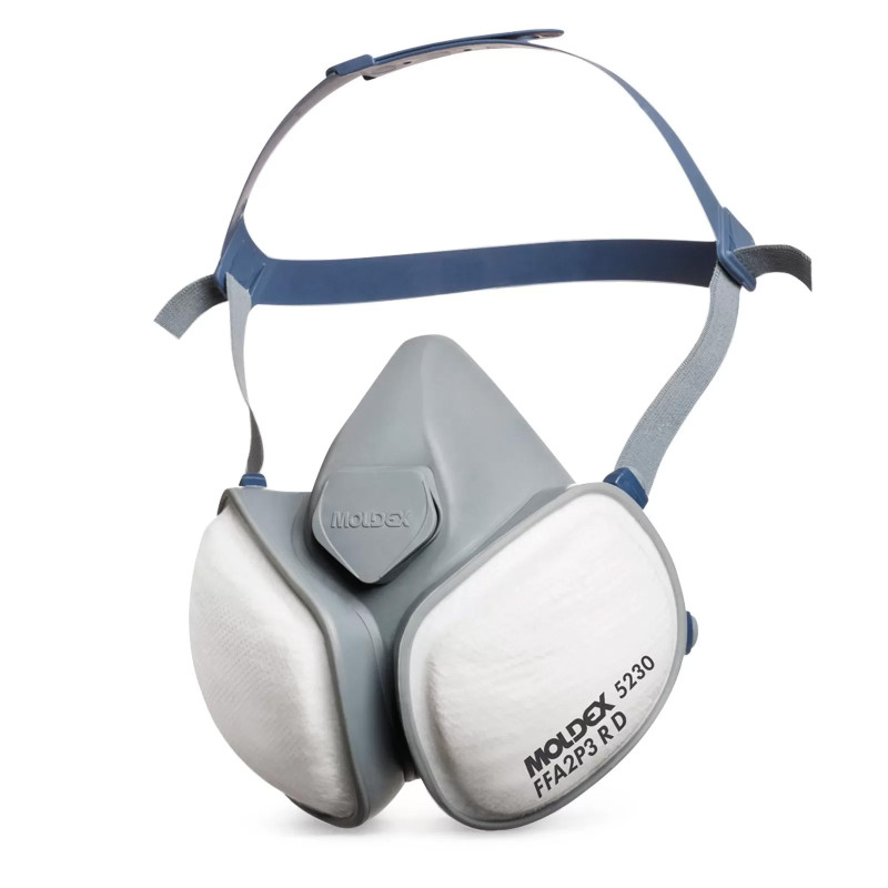 Demi-masque MOLDEX "CompactMask" Filtres anti-gaz FFA1P2 R D