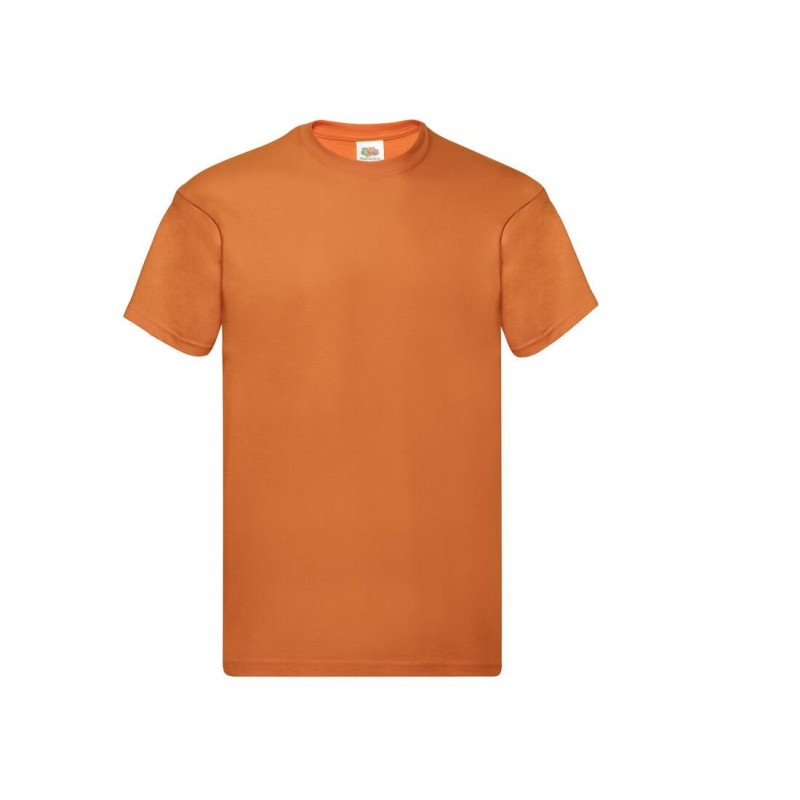 Tee-shirt manches courtes 145 gr Fruit of the Loom Orange