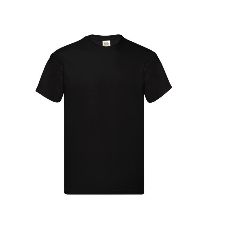 Tee-shirt manches courtes 145 gr Fruit of the Loom Noir