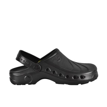 Sabot médical noir SONIC - Profil Safety Jogger