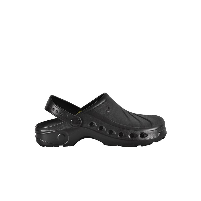 Sabot médical noir SONIC - Profil Safety Jogger